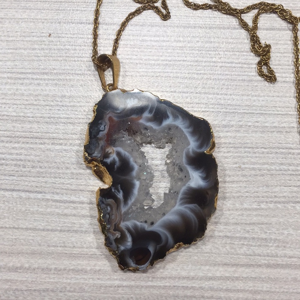 Geode Necklace - image 2